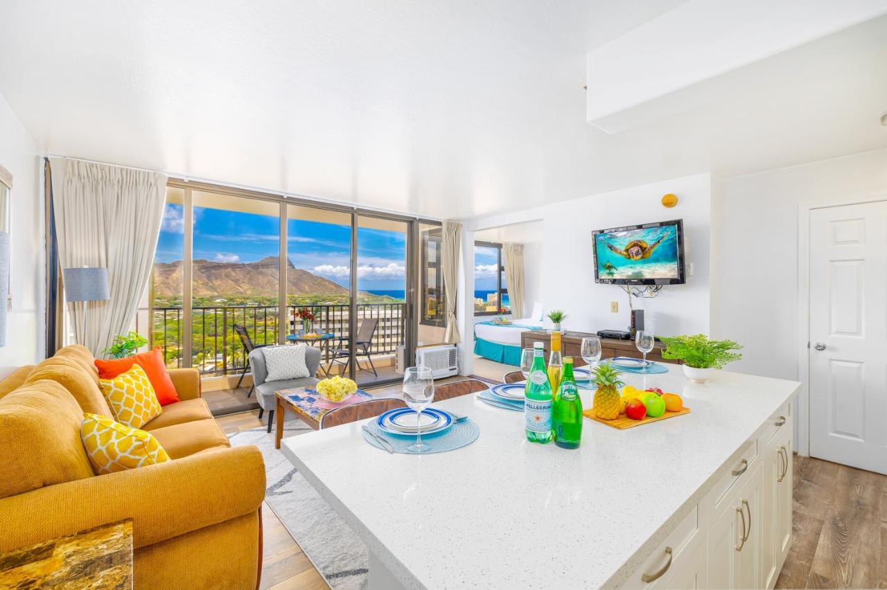 Апартаменти Beautiful Ocean And Diamond Head Views With Parking Гонолулу Екстер'єр фото